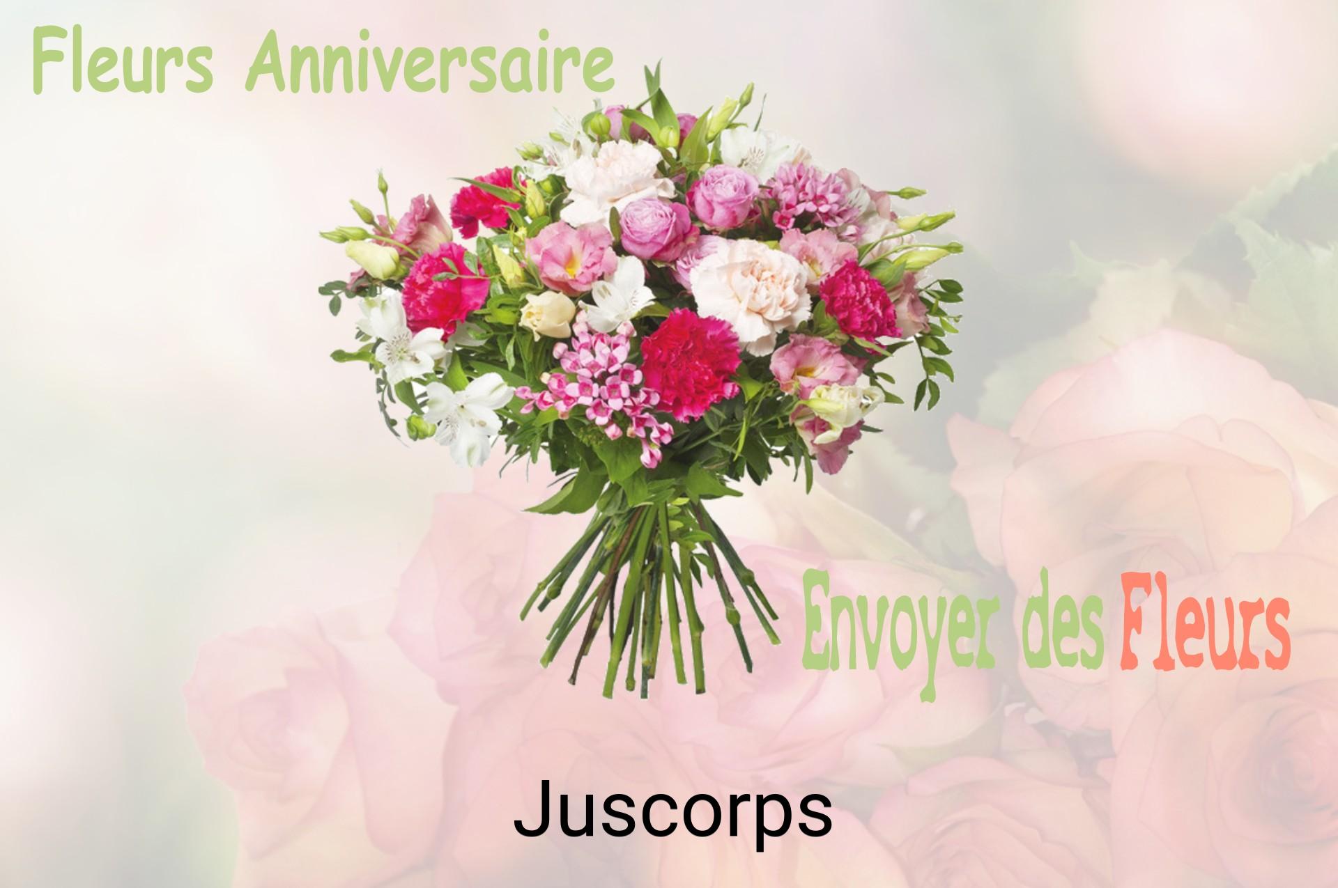 Bouquet de fleurs d’anniversaire livré à Juscorps