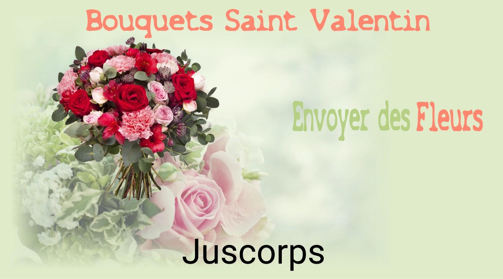 Roses de Saint-Valentin livrées à Juscorps